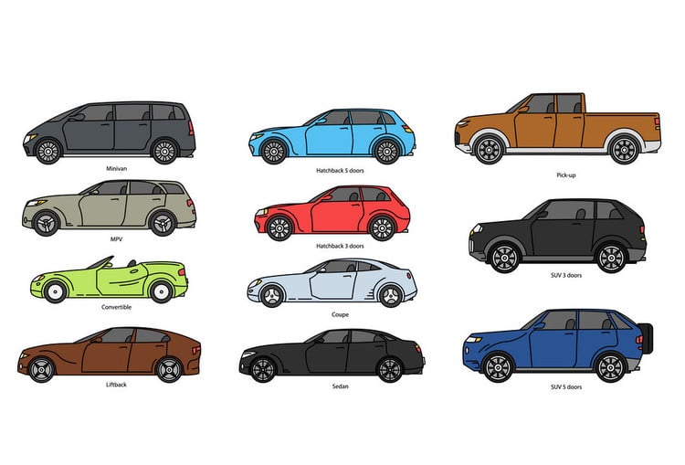 کلاس‌بندی انواع خودرو
