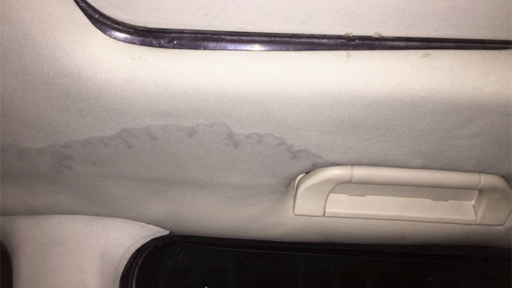 نشت آب به داخل ماشین 