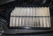 وجود روغن در فیلتر هوا