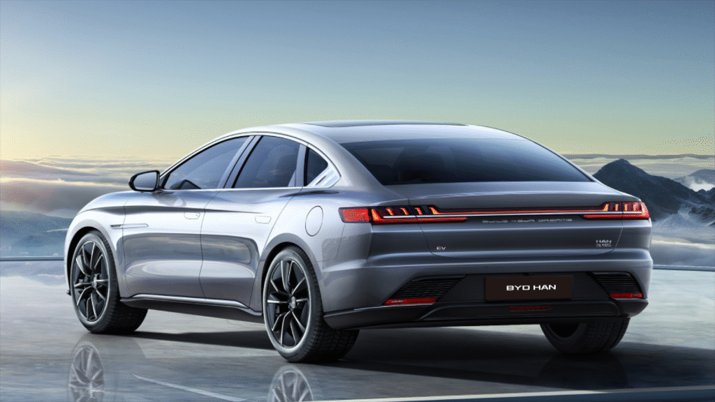 BYD HAN معرفی بی وای دی هان