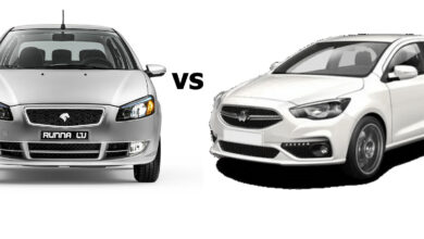 مقایسه رانا پلاس با شاهین دنده‌ای